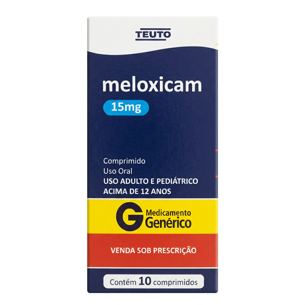 Caixa de Meloxicam 15mg — Teuto